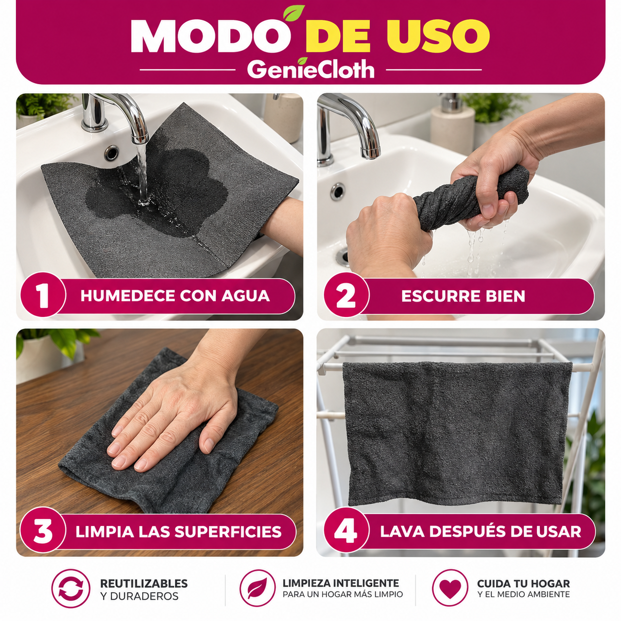 Genie-magic-cleaning-cloth-(5-pack)